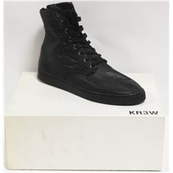 KR3W GRANT BLACK SUEDE MENS SHOE