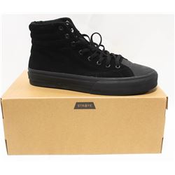 STRAYE VENICE BLACK/BLACK SUEDE UNISEX SHOE