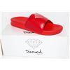 DIAMOND FAIRFAX RED SLIDE MENS SANDAL