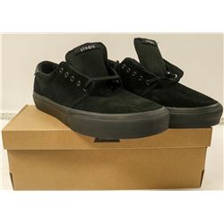 STRAYE UNISEX FAIRFAX BLACKBLACK SUEDE SHOES