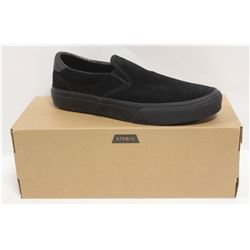 STRAYE VENTURE BLACK/BLACK SUEDE UNISEX SHOE