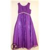 Image 1 : TIANA JR SIZE PURPLE FORMAL DRESS SIZE 12