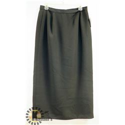 INGENUITY WOMENS LONG BLACK SKIRT