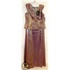Image 1 : NARIANNA MATALLIC GOLD AND MAUVE 2 PC STYLE