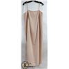 Image 1 : ALFRED SUNG NUDE LONG FORMAL DRESS SIZE 16