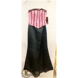 JORA COLLECTION 2 PC STYLE PINK AND BLACK BEADED
