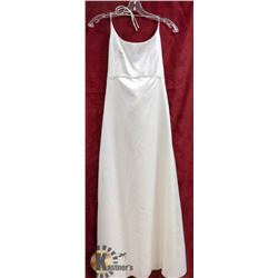 BRIDAL ORIGINALS IVORY SATIN STYLE A-LINE WITH