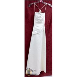 JORA COLLECTION IVORY SATIN STYLE CROSS BACK