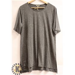 DKR WOMENS GREY LONG T-SHIRT SIZE 1X