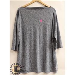 DKR STRAIGHT NECK NAVY BLUE 3/4 SLEEVE WOMENS