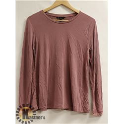 DKR WOMENS DUSTY ROSE LONG SLEEVE SHIRT SIZE L