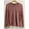 Image 1 : DKR WOMENS DUSTY ROSE LONG SLEEVE SHIRT SIZE L