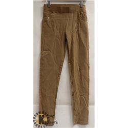 "W" CAMEL WOMENS LEGGINGS WITH GOLD POCKET