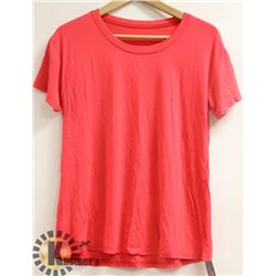 CHARMED JOAH WOMENS PINKY ORANGE TSHIRT SIZE
