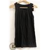 Image 1 : WOMANS SLEEVELESS SHIRT SIZE UNKNOWN BLACK