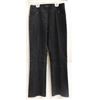 Image 1 : CONTRAST WOMENS BLACK JEANS WIDE LEG SIZE 7