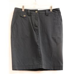 NICOLE MILLER ORIGINAL NAVY BLUE SKIRT SIZE 6