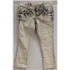 Image 1 : TOPSIS JR GIRLS SIZE 8 WHITE WASHED JEANS