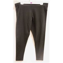 DANSKIN WOMENS BLACK LEGGINGS SIZE 2XL