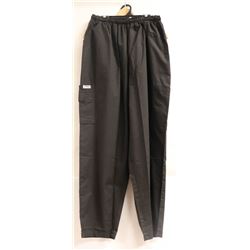 MOBB UNISEX BLACK SCRUB PANTS SIZE XL
