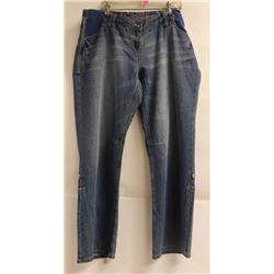 SLOUCH WOMENS DENIM MATERNITY JEANS SIZE UK 18