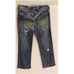 GENERATION JR GIRLS DISTRESSED JEANS SIZE 158CM