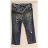 Image 1 : GENERATION JR GIRLS DISTRESSED JEANS SIZE 158CM