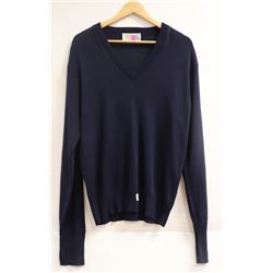 NIAGRA KNIT MENS NAVY SWEATER SIZE L