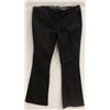 Image 1 : NETWORK WOMENS BLACK FLARE JEANS SIZE 12