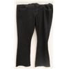 Image 1 : WOMENS BLACK FLARE BOTTOM SIZE 16 JEANS