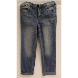 BPC JR GIRLS CUFFED JEANS SIZE 13YRS 158CMS