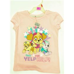 PAW PATROL  GIRLS T-SHIT SIZE NTD