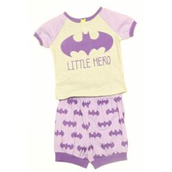 DC SUPERHERO GIRLS LITTLE HERO PURPLE AND GREY