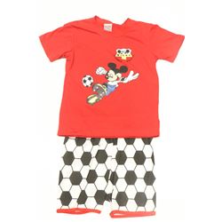 BABY HAS MICKEY MOUSE SUMMER PJ SET SIZE 6Y 120CMS