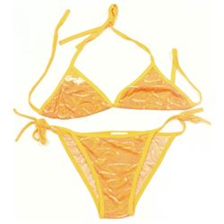 HAWAIIAN PUNCH NYLON ORANGE FLORAL BIKINI