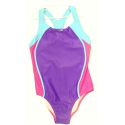 SPEEDO JR GIRLS PURPLE,BLUE,PINK 1PC