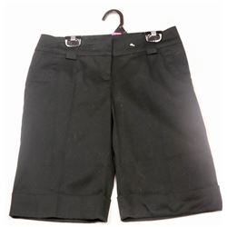 FLASHLIGHTS WOMENS BLACK SHORTS SIZE 4