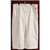 Image 1 : NIKE UNISEX WHITE ATHLETIC CAPRI PANTS SIZE LARGE