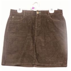 TOMMY HILFIGER DK BROWN CORDUROY WOMENS