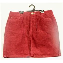 TOMMY HILFIGER BURGANDY CORDUROY WOMENS