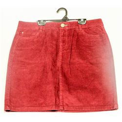 TOMMY HILFIGER BURGANDY CORDUROY WOMENS