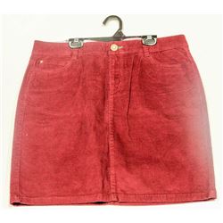 TOMMY HILFIGER BURGANDY CORDUROY WOMENS