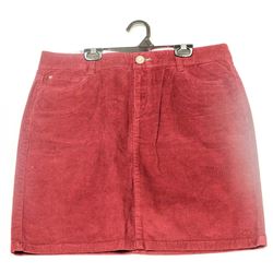 TOMMY HILFIGER BURGANDY CORDUROY WOMENS