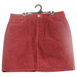 TOMMY HILFIGER BURGANDY CORDUROY WOMENS