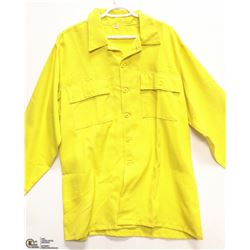 WORKRITE MENS LONG SLEEVE BUTTON UP UNIFORM SHIRT-