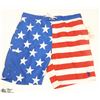 Image 1 : U.S. POLO MENS AMERICAN FLAG SWIM TRUNKS