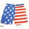 Image 1 : U.S. POLO MENS AMERICAN FLAG SWIM TRUNKS