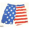 Image 1 : U.S. POLO MENS AMERICAN FLAG SWIM TRUNKS
