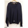 Image 1 : TODD NAVY BLUE V NECK KNIT MENS SWEATER SIZE 3XL