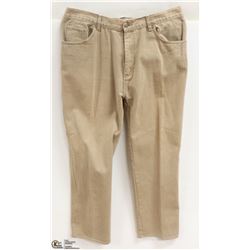 TNL MODE MENS TAN  JEANS. SIZE UNKOWN